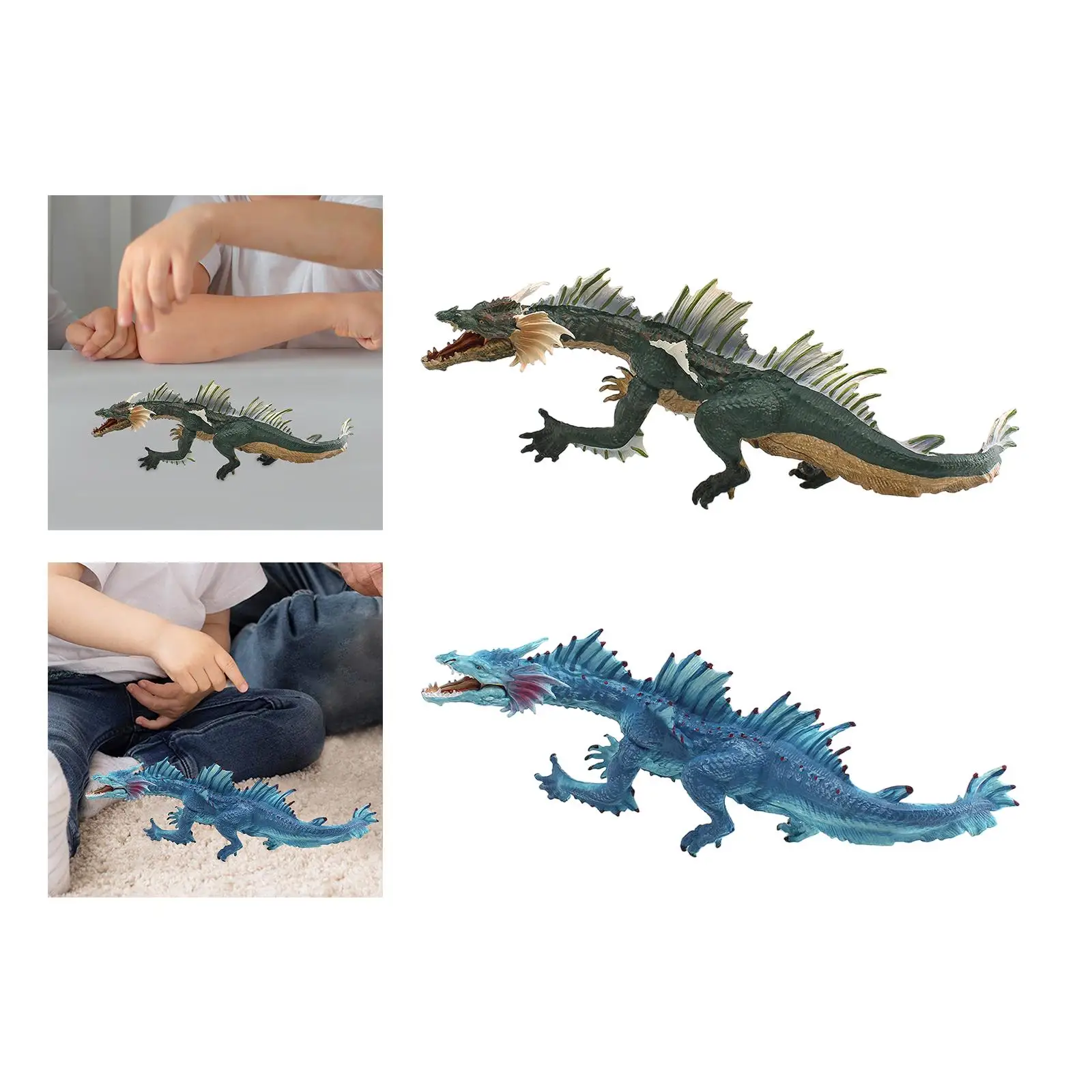 ヴェロキラプトル恐竜フィギュアおもちゃ動物モデル誕生日ギフトケーキトッパー用