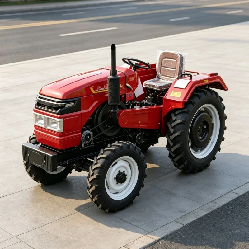 Customized CE/EPA Certified, Preferred Farm Cultivation Machinery, Wheeled Rotary Tiller, Ride-on Rotary Tiller