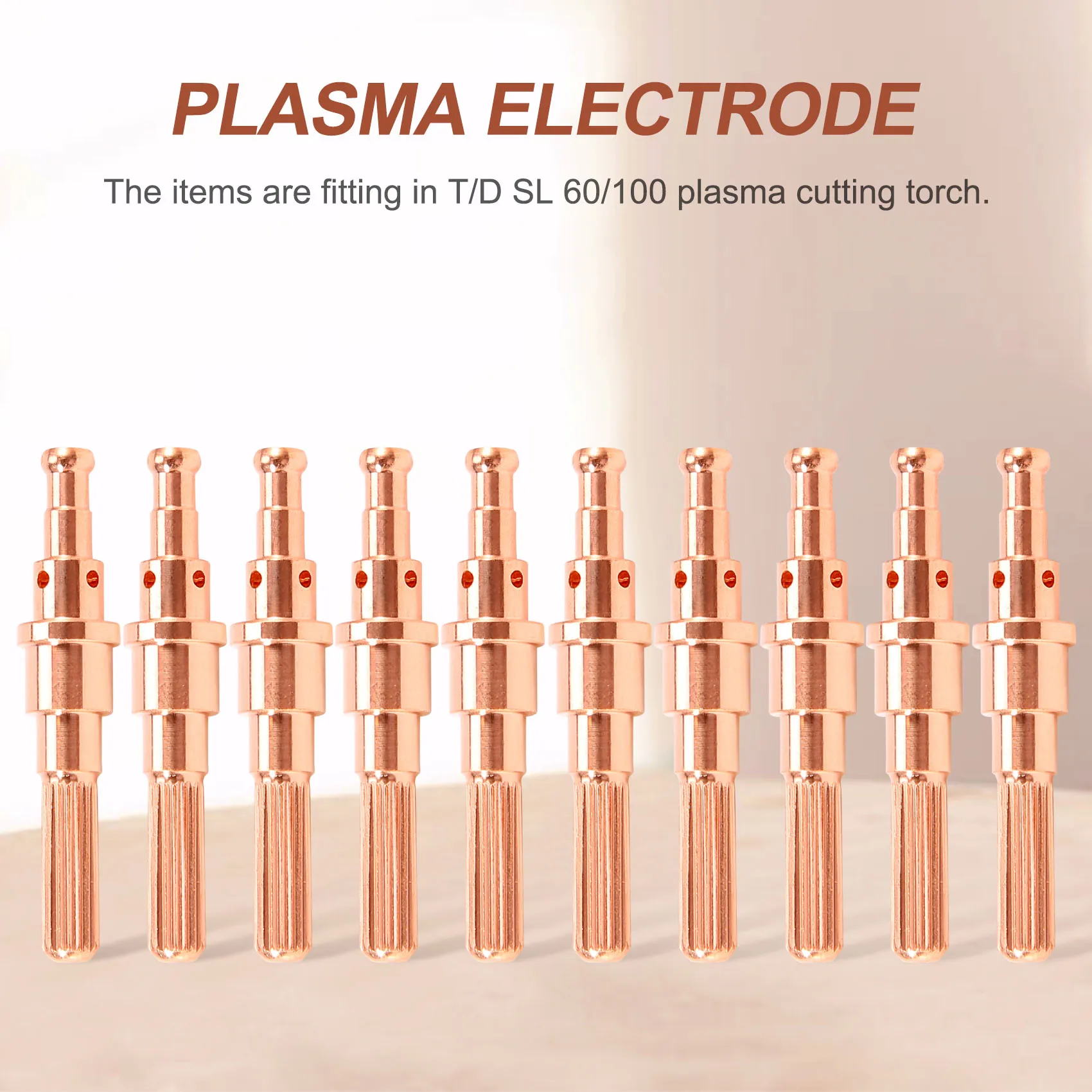 

AB47-10Pcs 9-8215 Электродная горелка для плазменной резки Thermal Dynamics Sl60/100