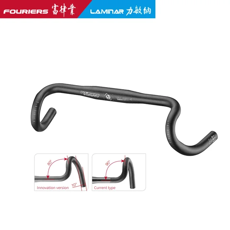 FOURIERS HB-RA013 Ultralight Drop Bar Handle Road Bike Handlebar 31.8mm Bicycle Bent Handlebar 360/380/400mm Bike Accessories