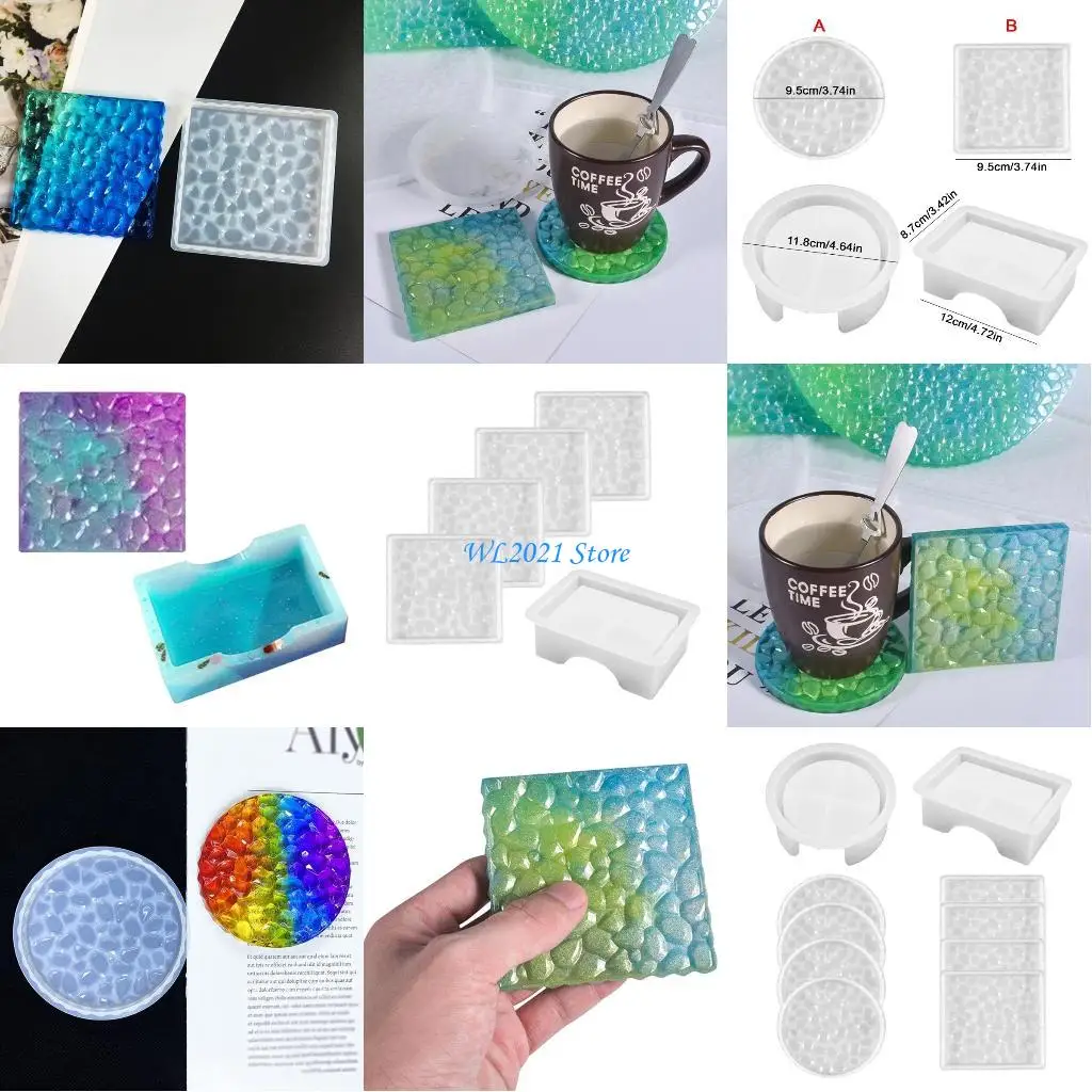 

G5GC 5 шт., силиконовые формы для хранения подставок с подставками для литья из смолы