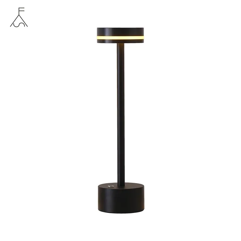 

5V USB Creative Dining Touch Led Hotel Bar Coffee Table Lamp Rechargeable Desktop Lampada for Home Decorative LED Night Light