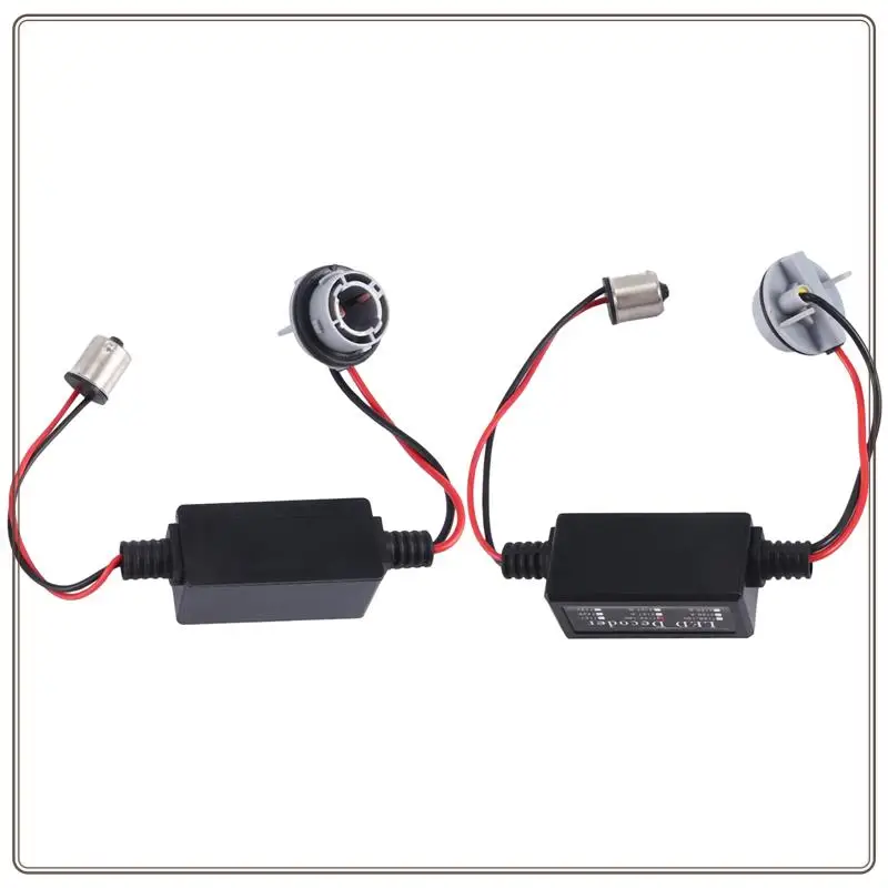Reliable-1156 LED Light Fault Decoder Turn Signal Lamp Fault Eliminator Resistor Decoder Easy Install,1156 LED Light Fault Decod