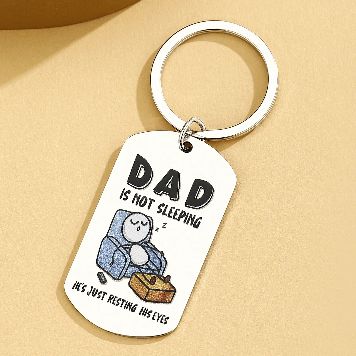 Funny Birthday Gifts for Dad Keychains