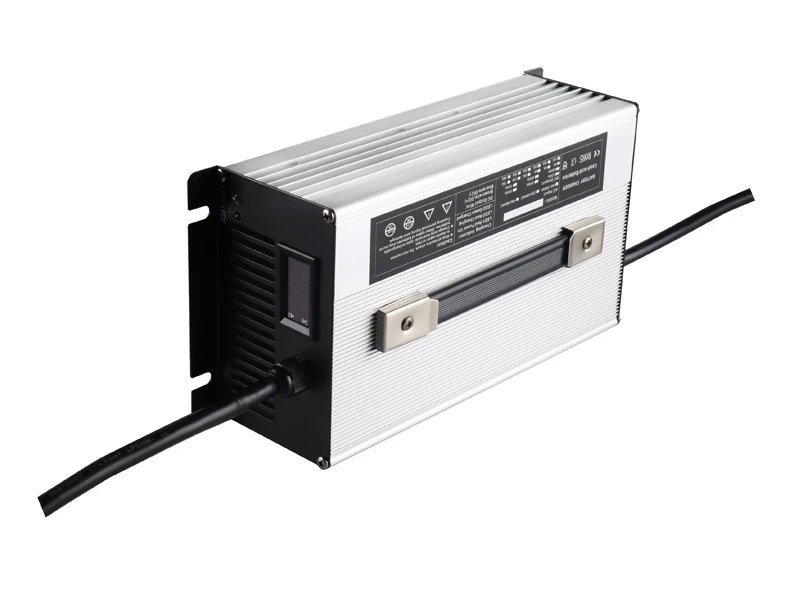 

12 В 24 В 36 В 48 В 60 В свинцово-кислотный аккумулятор высокой мощности интеллектуальное зарядное устройство 72 В алюминиевый корпус