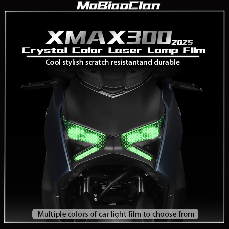 

For YAMAHA XMAX300 XMAX 300 X-MAX300 xmax300 2025 Motorcycle Honeycomb Headlights Taillights Protective Film Accessories