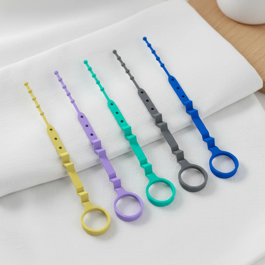 

Силиконовый держатель для бутылок 5PK. Регулируемый страховочный ремень для игрушек и чашек. Прочный, устойчивый к повреждениям и подходит для детских колясок или автокресел.