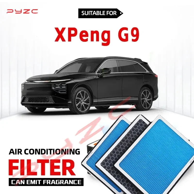 For XPeng G9 Cabin Filter Air Filter Activated Carbon Air Conditioning Filter with Fragrance to Purify Car Cabin Air
