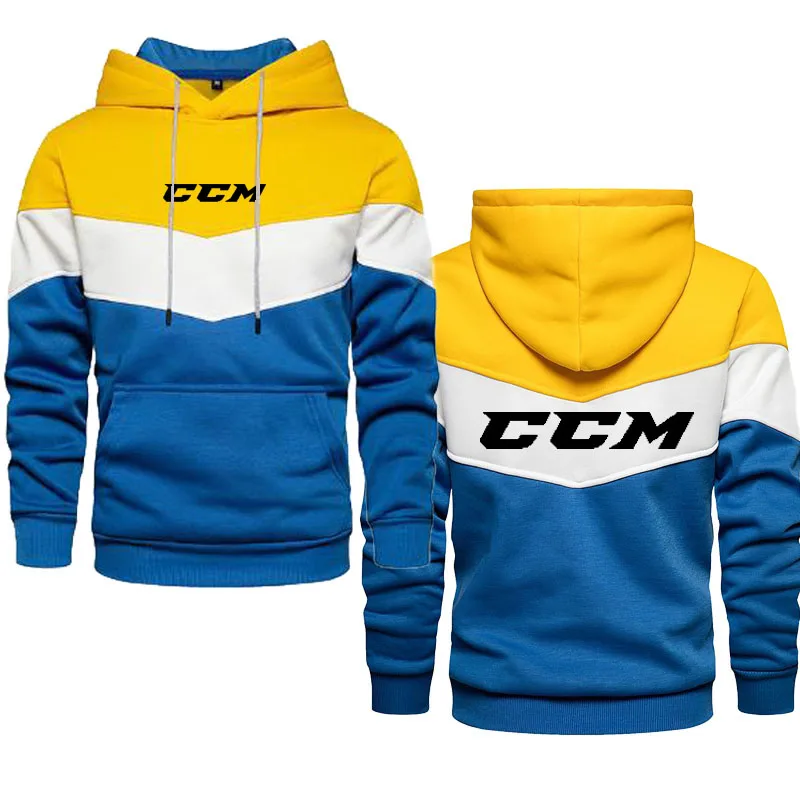 

CCM classic oversized hoodie men and women hip-hop street color design hooded sweatshirt spring and autumn men's clothing