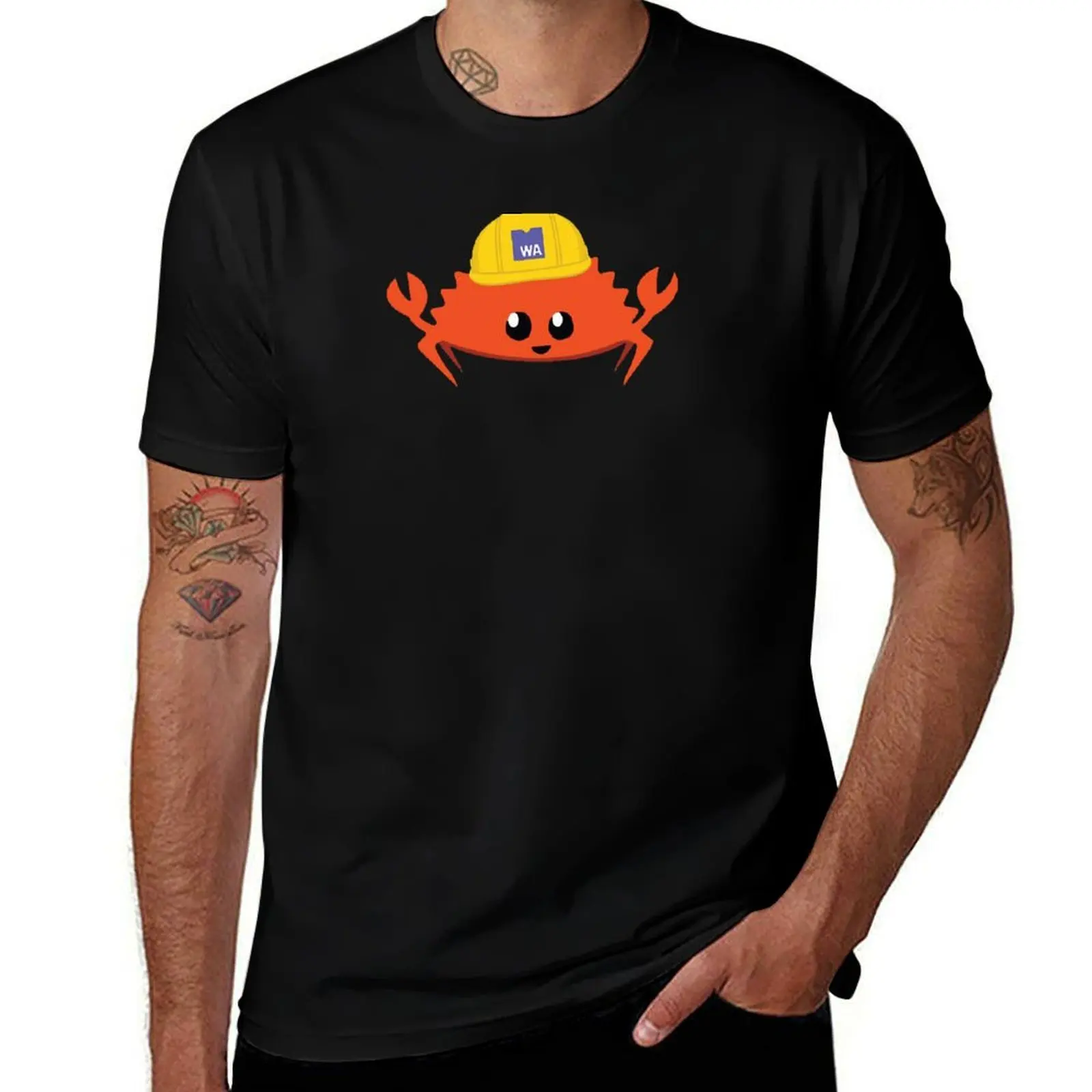 Rust Programming Language - Ferris the Engineer T-Shirt Casual Daily Outfit T-Shirt