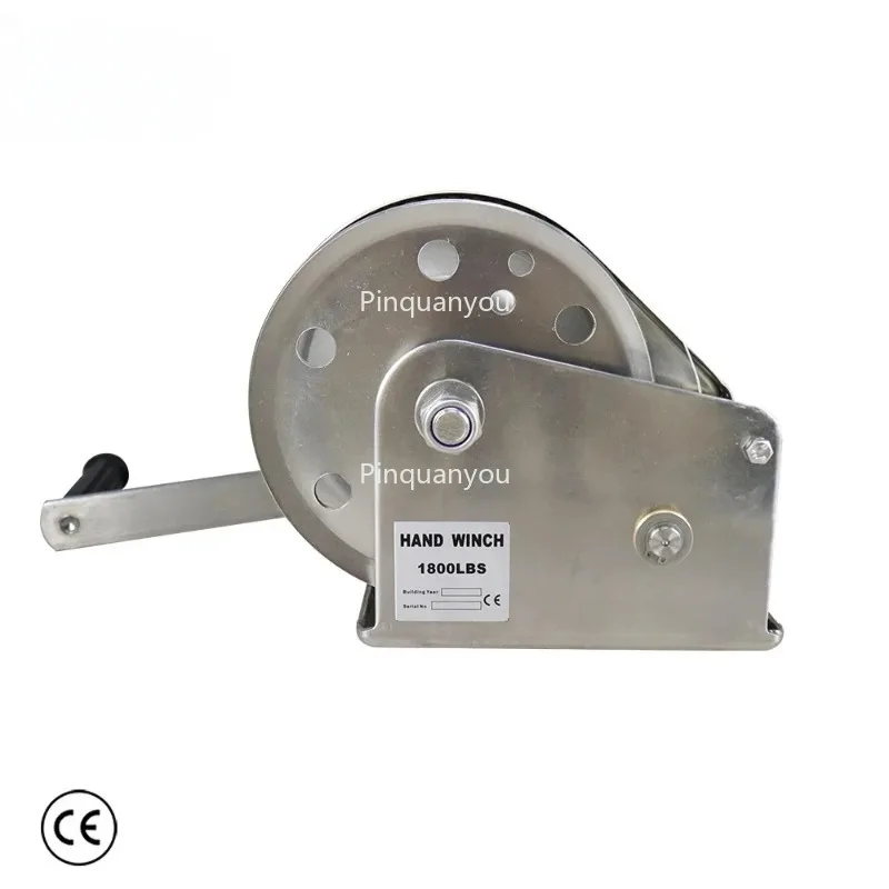 

Stainless Steel Hand Brake Winch 2600LBS Lifting Winch for Vehicle Recovery And Towing Hot Sale