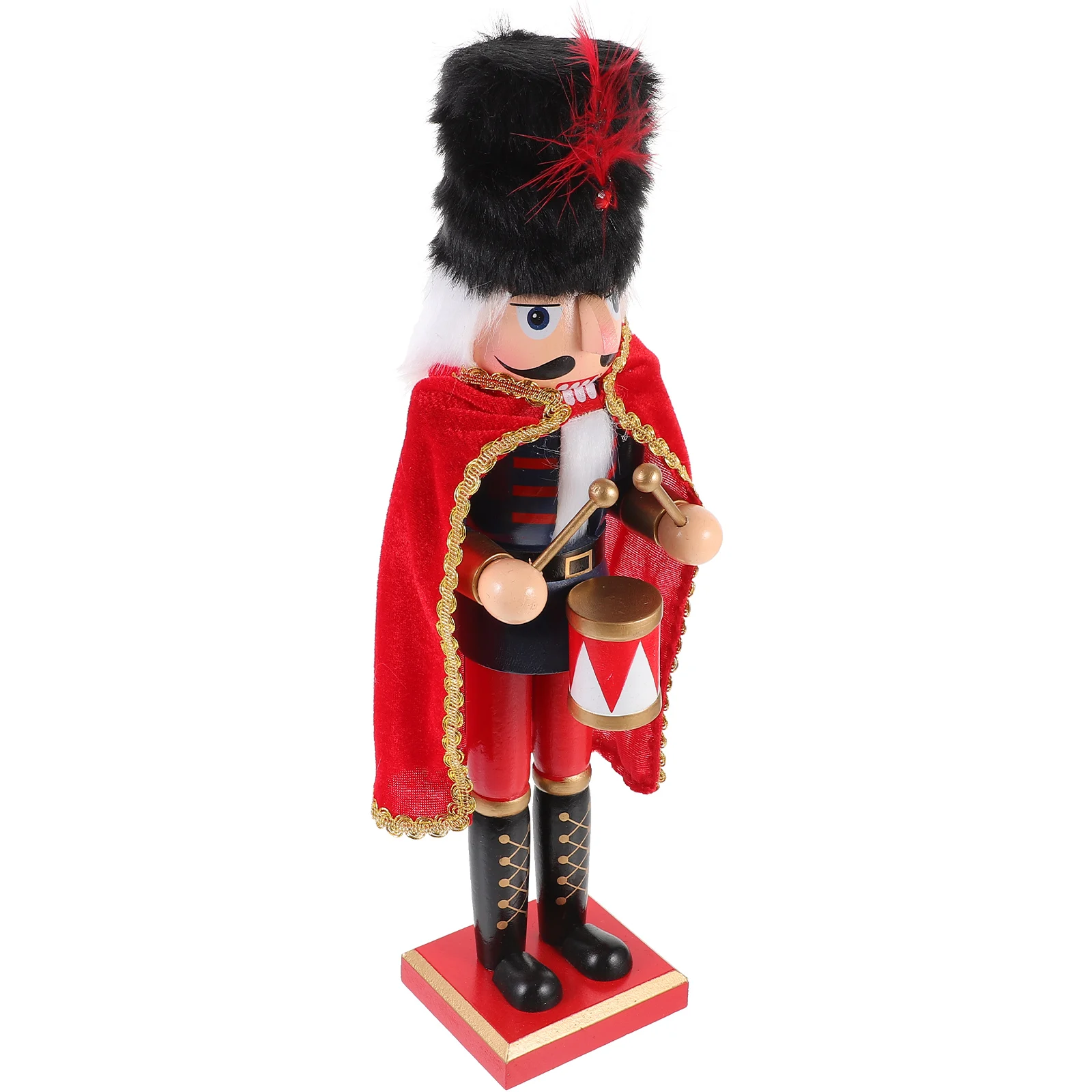 

Christmas Nutcracker Soldier Desktop Wooden Ornament Festival Decoration Xmas Party Favor Christmas Decoration