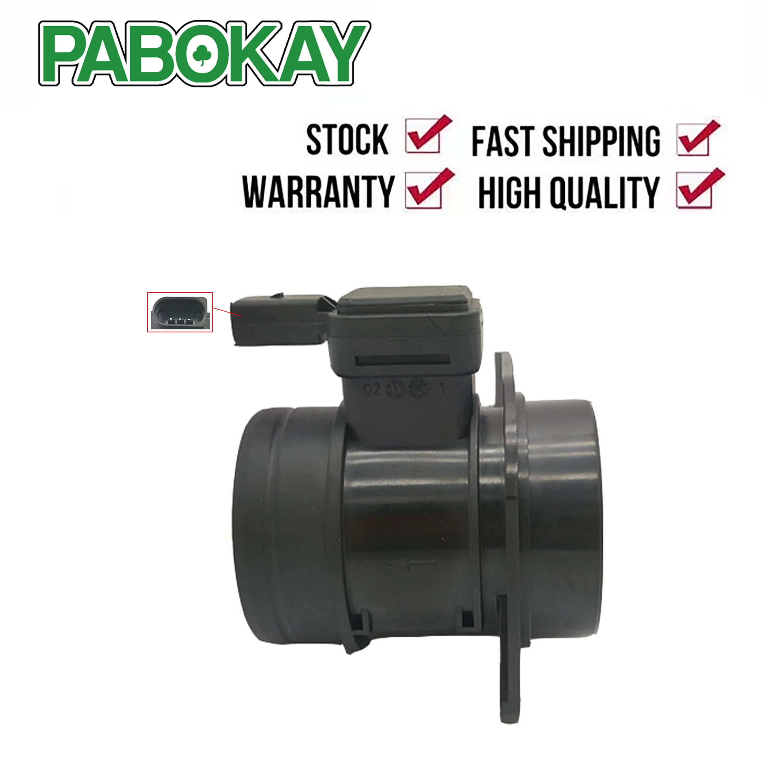 

Mass Air Flow Sensor For Audi A1 Seat Altea Leon Skoda Octavia II VW Beetle 5WK97023 03L906461 5WK97023Z 0017602 A2C53246005