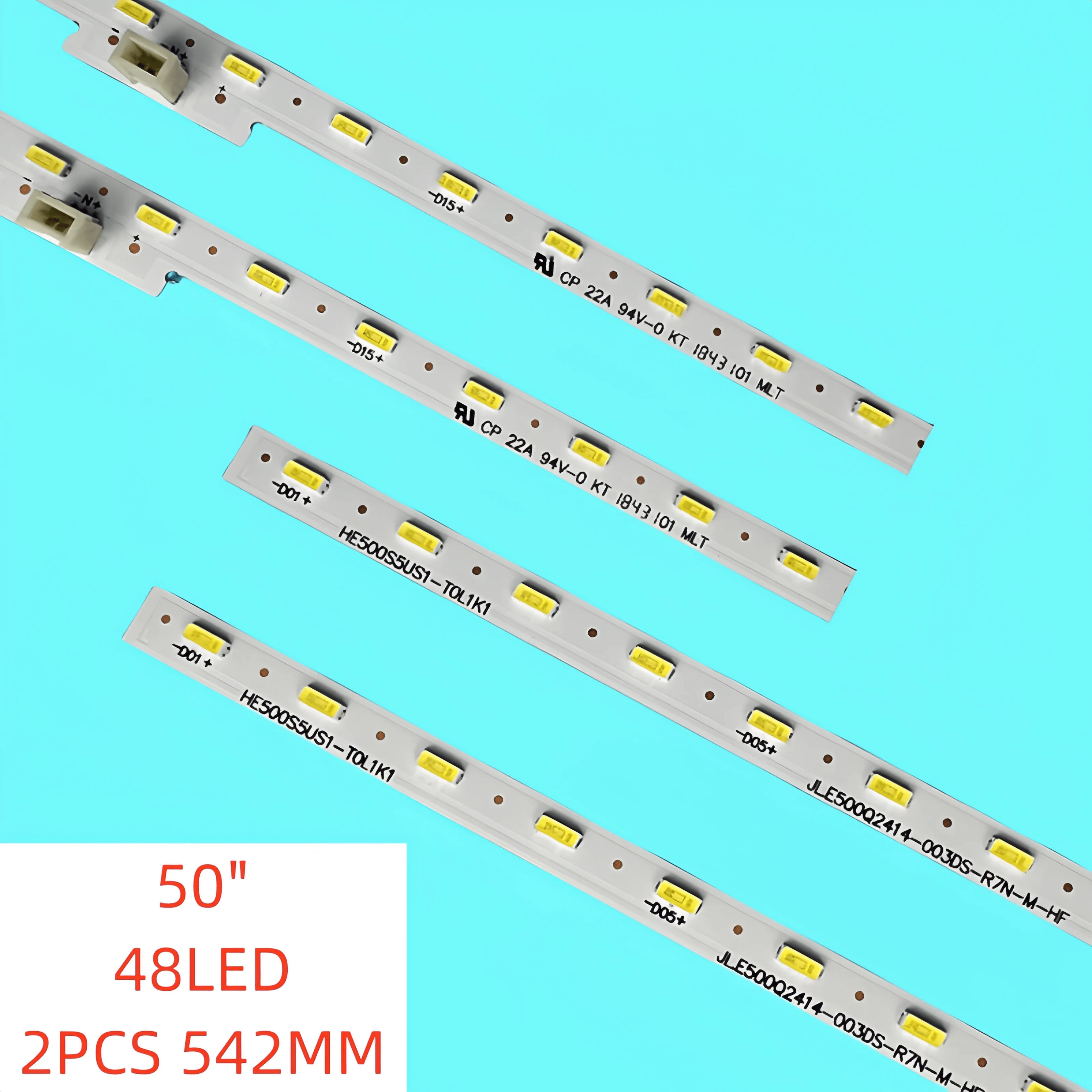 2pcs/set New LED Backlight Strip for Hisense 50