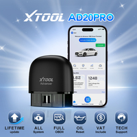 XTOOL AD20PRO OBD2 Scanner Oil Reset Code Reader All System Bluetooth Diagnostic Tool For iPhone IOS Android Lifetime Free updat