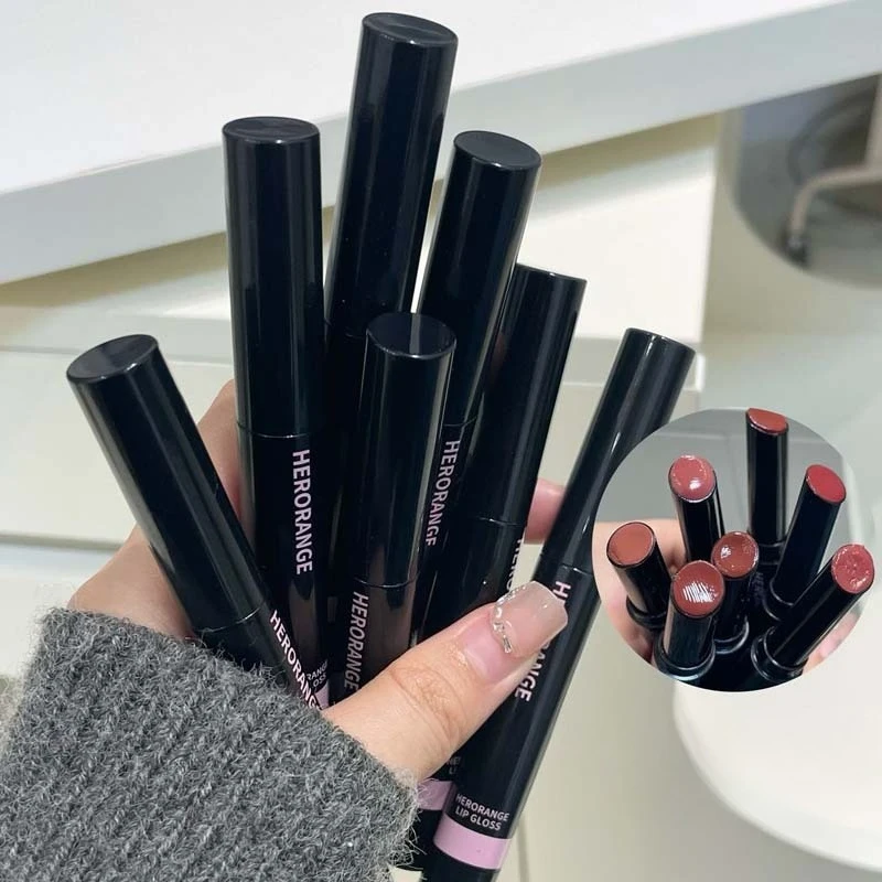 7Colors Błyszcząca Pomadka w Żelu Koreańska Kosmetyka Efekt Szklanej Połysku Nawilżająca Nieklejąca Się Formuła dla Pogrubienia Ust Codzienne Używanie