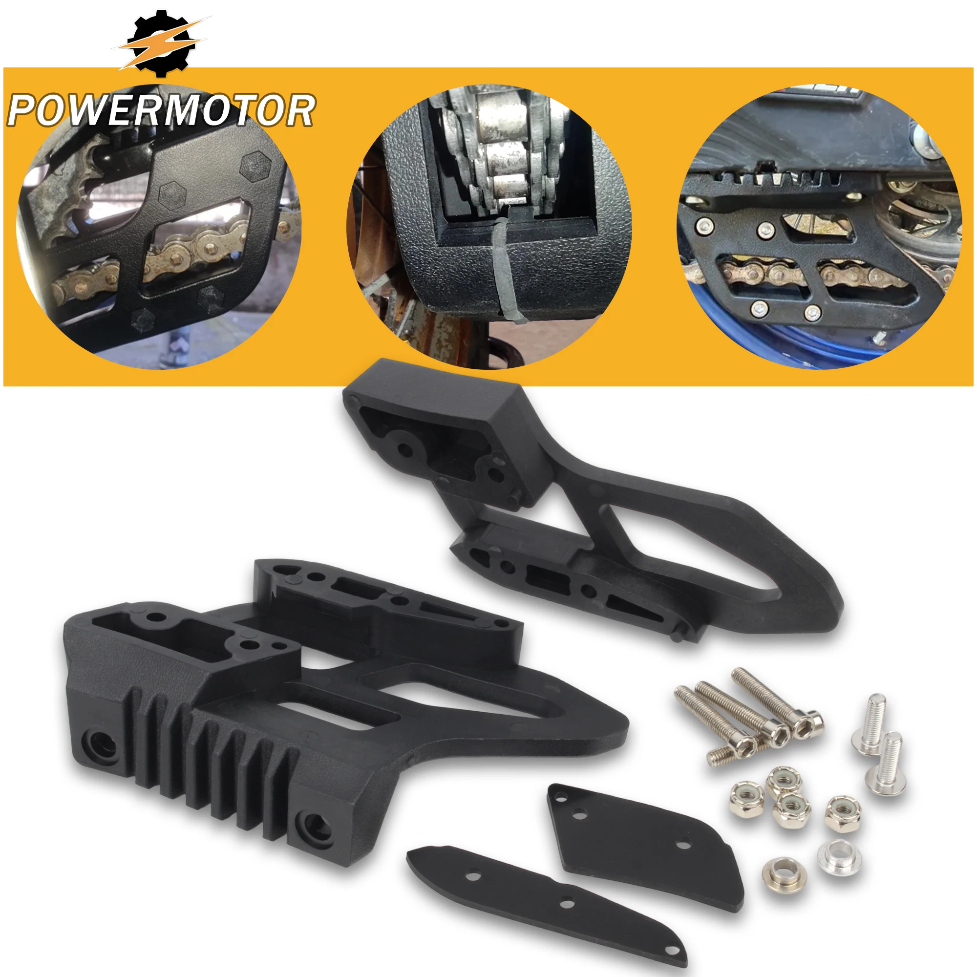 

For YAMAHA Tenere700 Rear Chain Guide Protection Cover Guide Stablize 2019 2020 2021 2022 2023 Enduro DirtBike ADV Modified Part