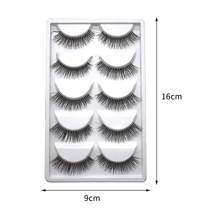 Juego de pestañas postizas, maquillaje de extensión de pestañas individuales esponjosas, acabado esponjoso, suave y natural