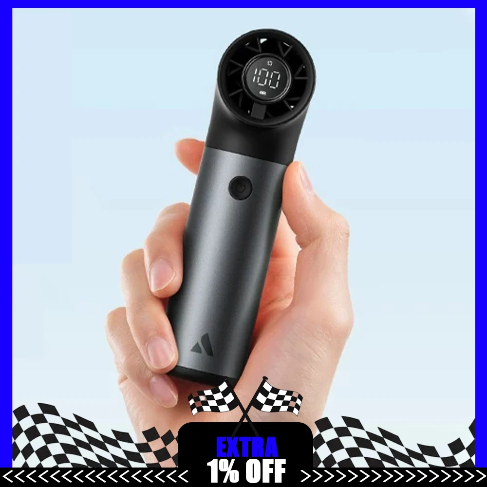Aecooly Aero Pro Handheld Fan 7th Gear Can Be Adjusted At Will Handheld Small Fan Long Battery Life Of 3500mAh Light Weight Gift