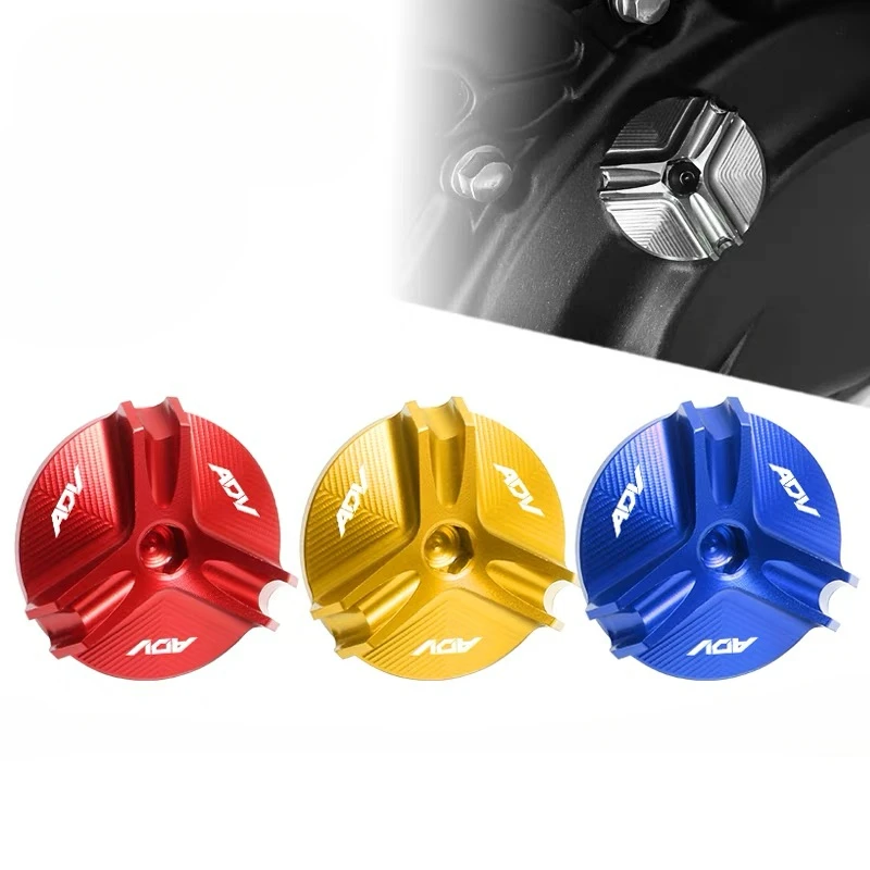 Anti-theft Motorcycle Engine Oil Screw Cap For HONDA ADV350 X-ADV350 ADV150 X-ADV150 CNC Aluminum Alloy Modification Accessories