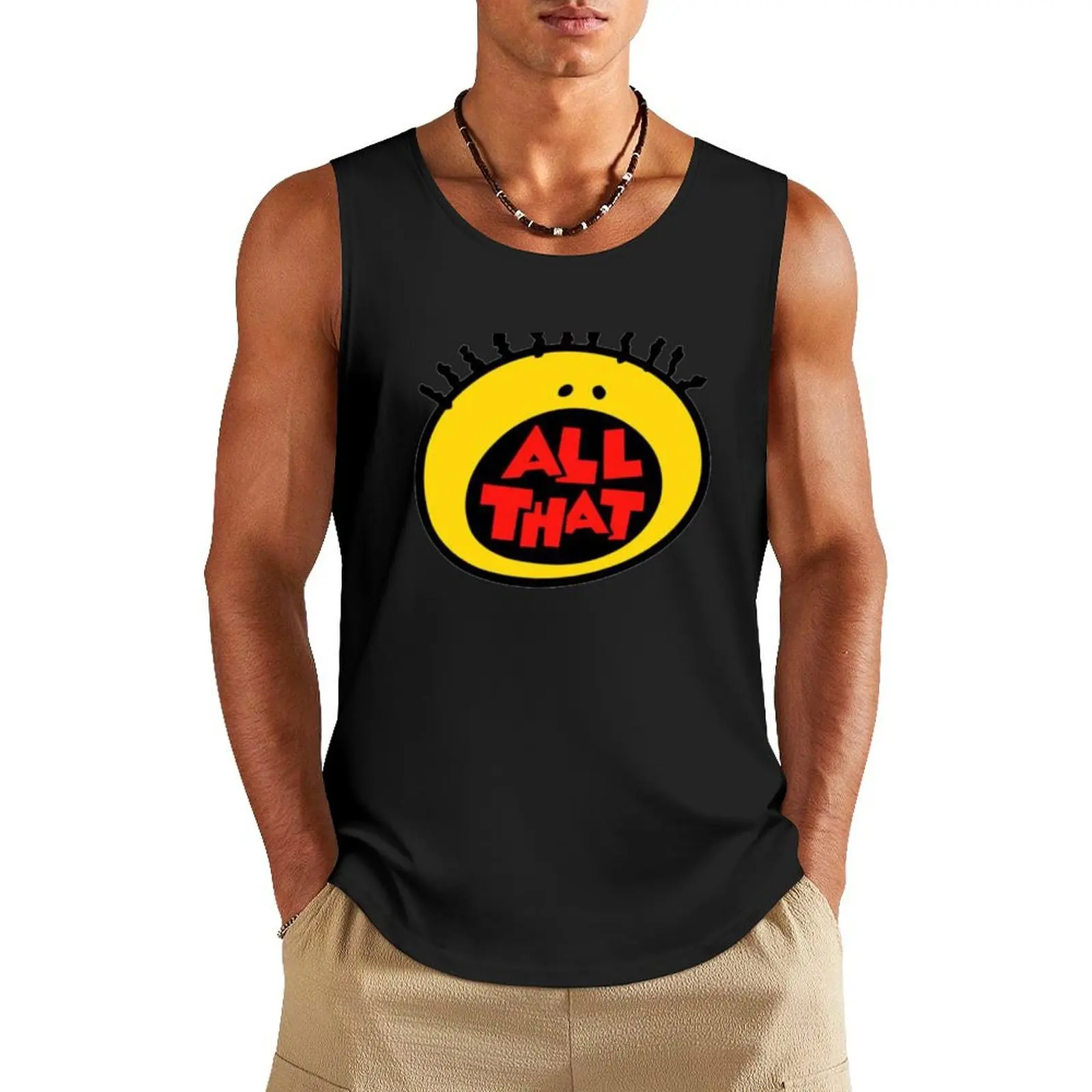 All That Show Tank Top men gym Men's gym articles Men's vest