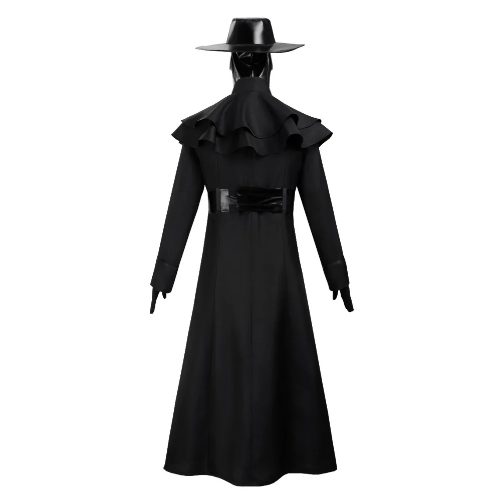 Delta Action Warden cosplay costume Halloween adult medieval steampunk style European and American plague doctor costume bird b