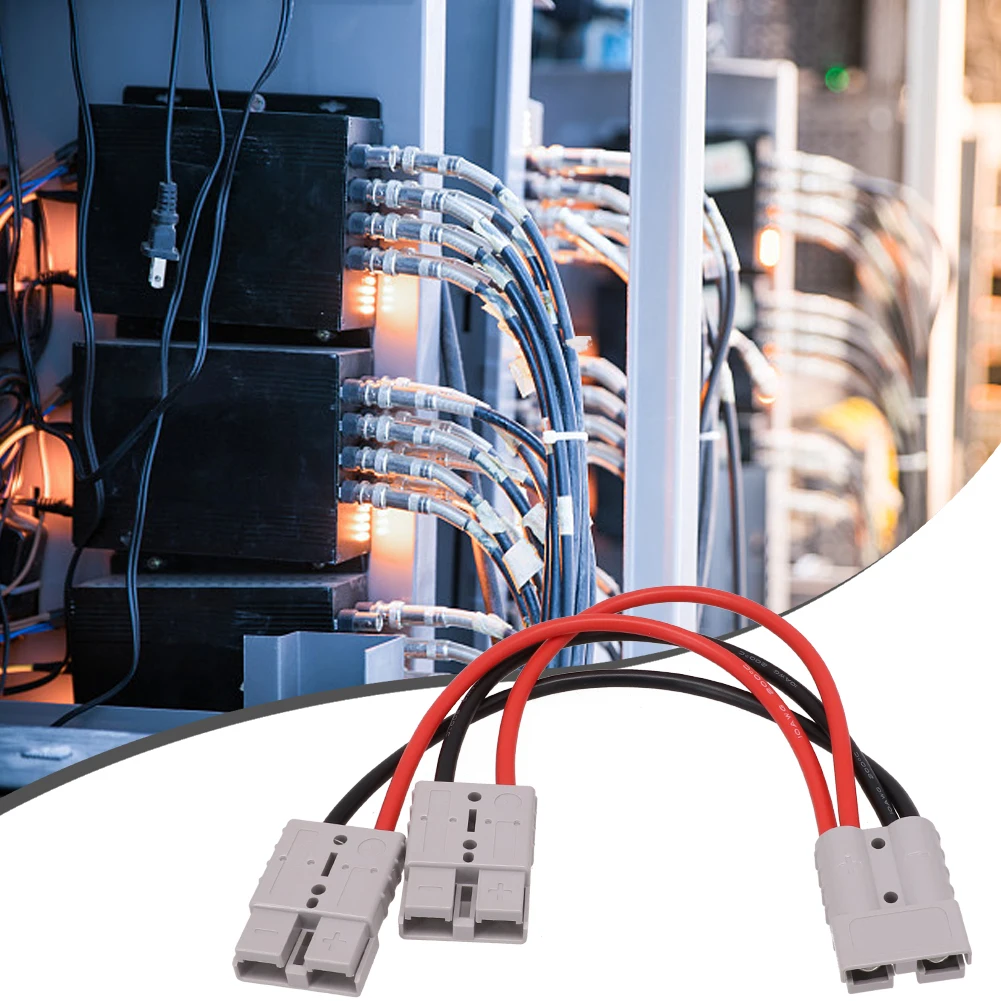 Brand New Double Y Adapter Wire Connectors 10AWG/12AWG 50 Amp Automotive Cable Double Y Adapter Electrical Equipment
