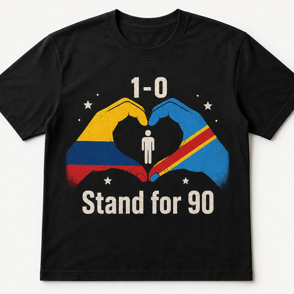 Soccer Fan T Shirt Dual Country Flag Heart Hands Print Casual Top For Men Women Stadium Match Cheering Supporter Fan Gift — купить у AliExpress WW