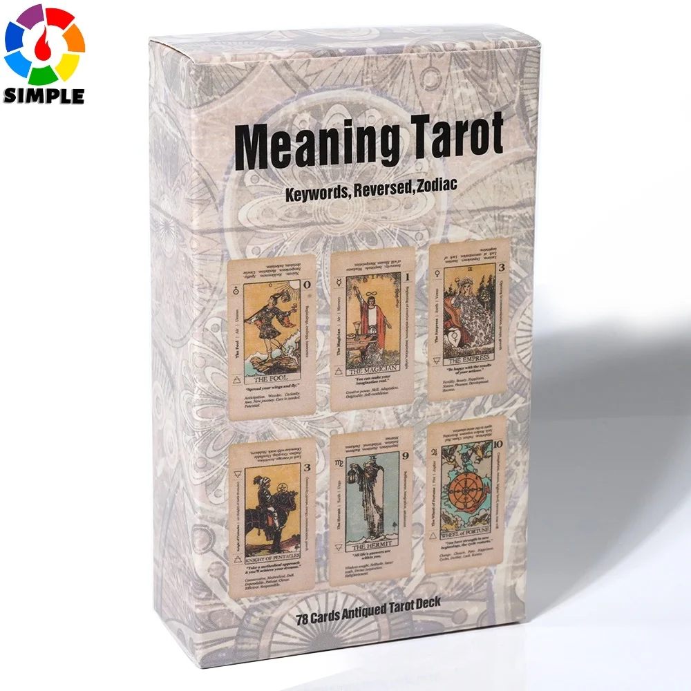 

With Meaning On Them Beginner Tarot