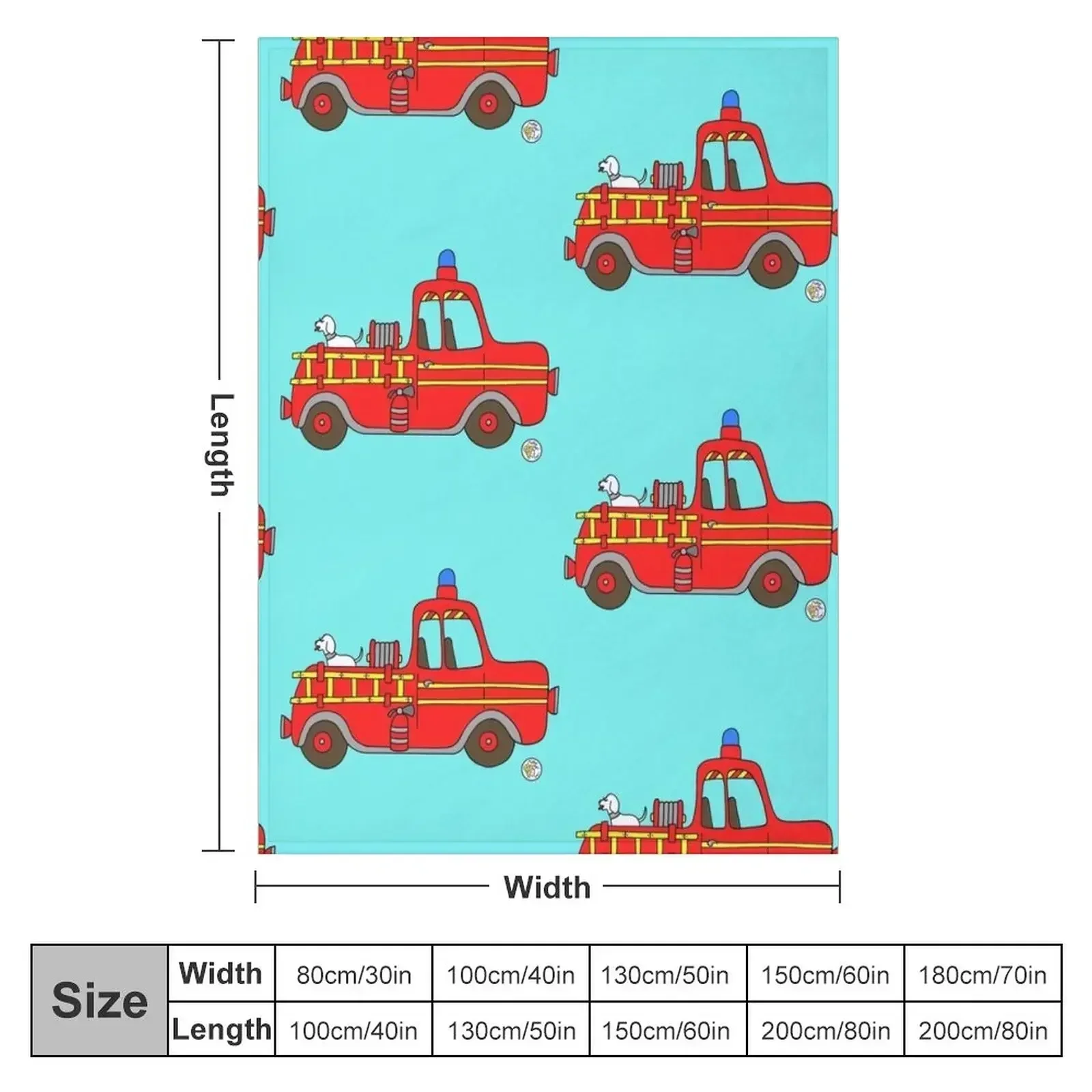 firetruck red vintage fire truck new york Throw Blanket couch cozy soft plush fuzzy picnic outdoor blanket