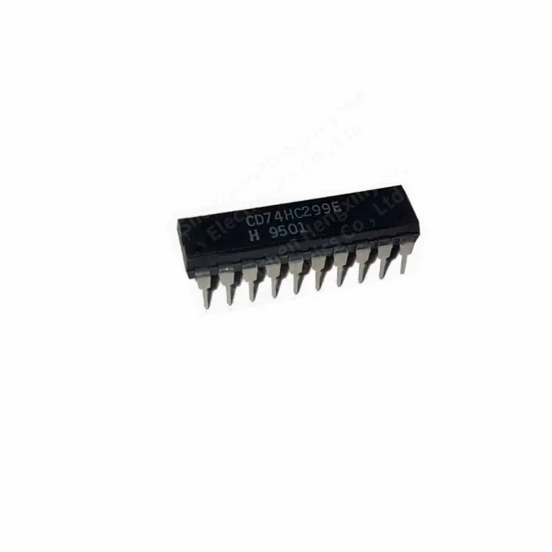 Pacote universal CD74HC299E, DIP-20, 8 bits, Shift, Registro de Tristate, 5pcs