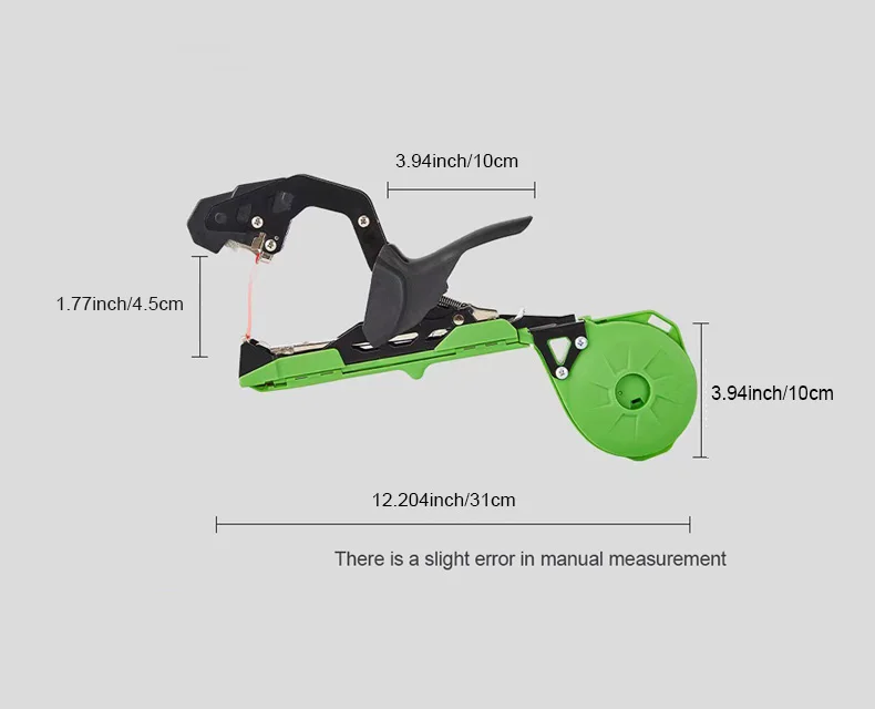 Imagem -04 - Mão Amarrando Máquina de Encadernação Plantas de Jarreteira Ramo de Plantas Amarrando Máquina Tapetool Vegetal Moído Fitas Tapener Ferramentas de Jardim pe