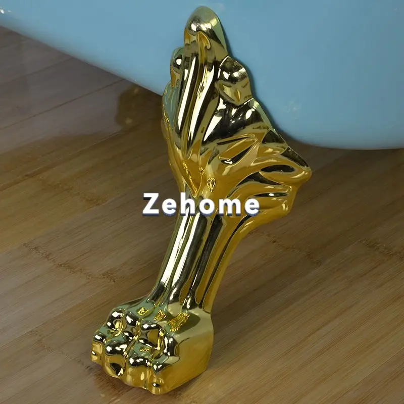 Princess bathtub tiger feet plastic ABS material retro bathtub support feet