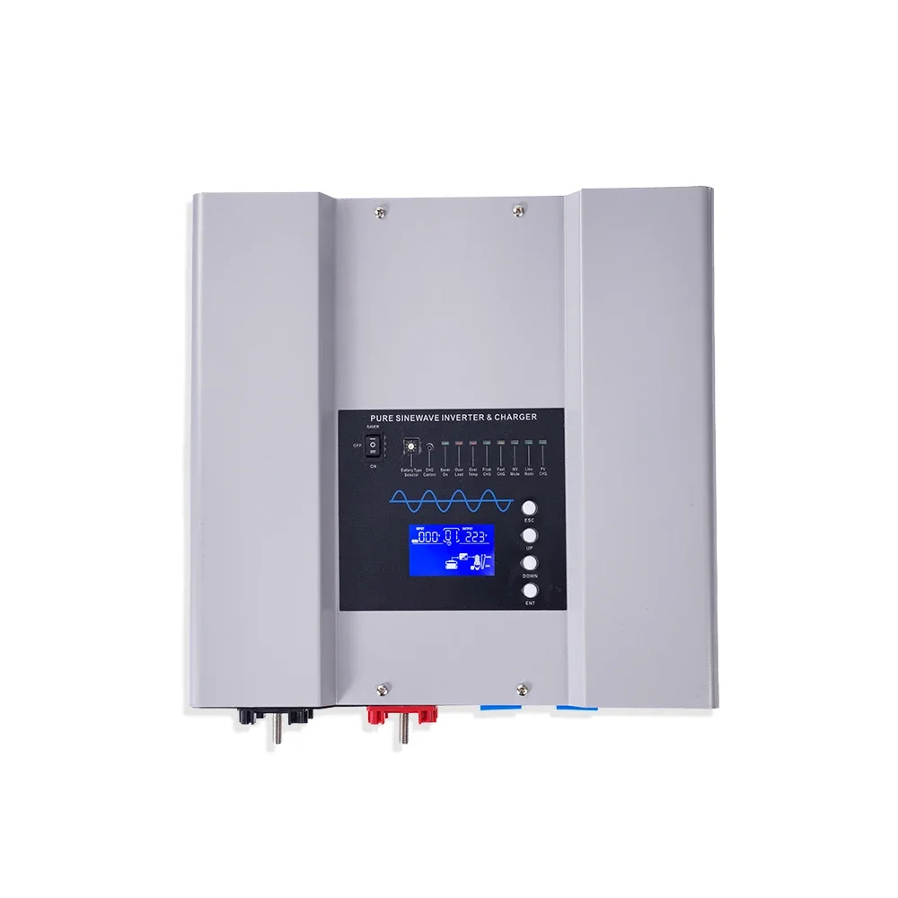 Solar Inverter 4000w with 60A MPPT Controller built in 12v 24v off grid solar inverters for solar systems