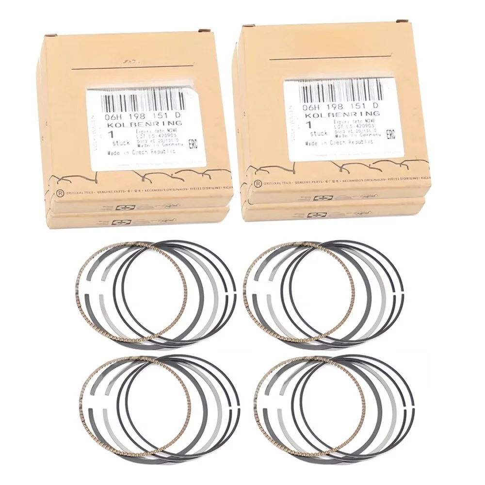 

Комплект поршневых колец STD подходит для VW Golf Jetta CC Audi A3 A4 A5 A6 Q5 06L198151D 2.0T