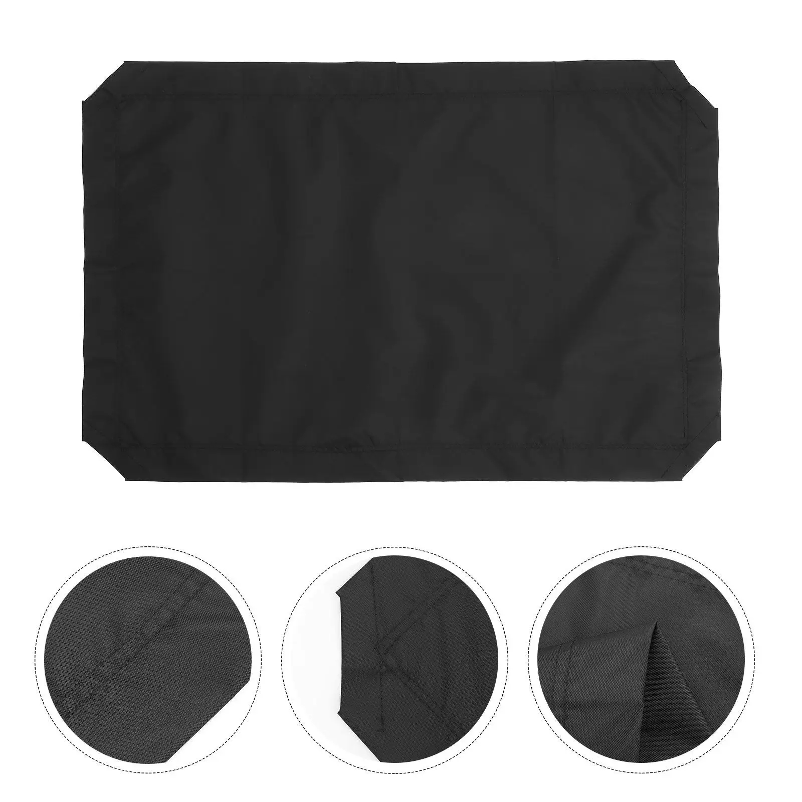 Elevated Dog Bed Cover Detachable Breathable Mesh Hammock for Pets Foldable Space Saving Design Indoor Outdoor Picnic Camping