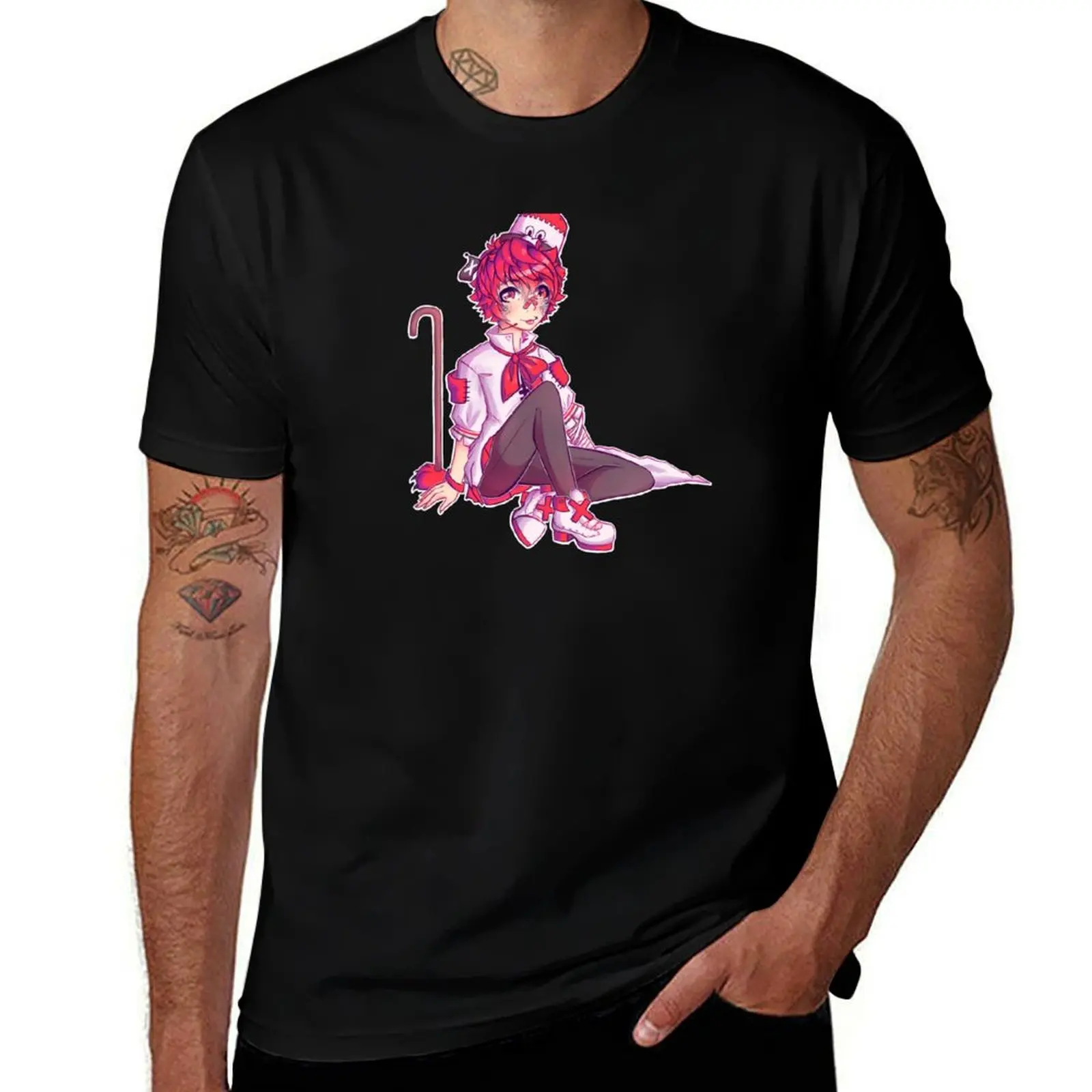 Fukase T-Shirt Retro Graphic Print T-Shirt