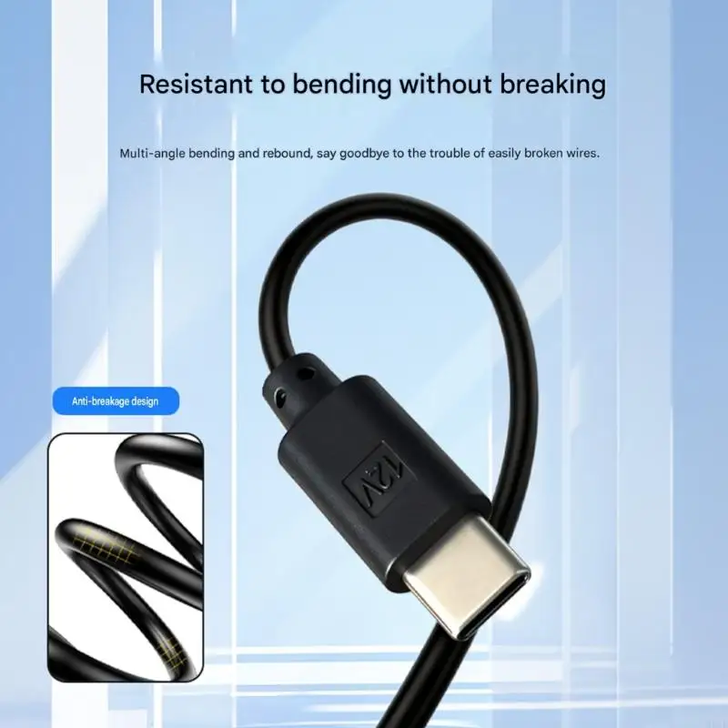 Type C to 5.5x2.5mm Power Cord for Compatible Equipment, 1 Meter 83CF