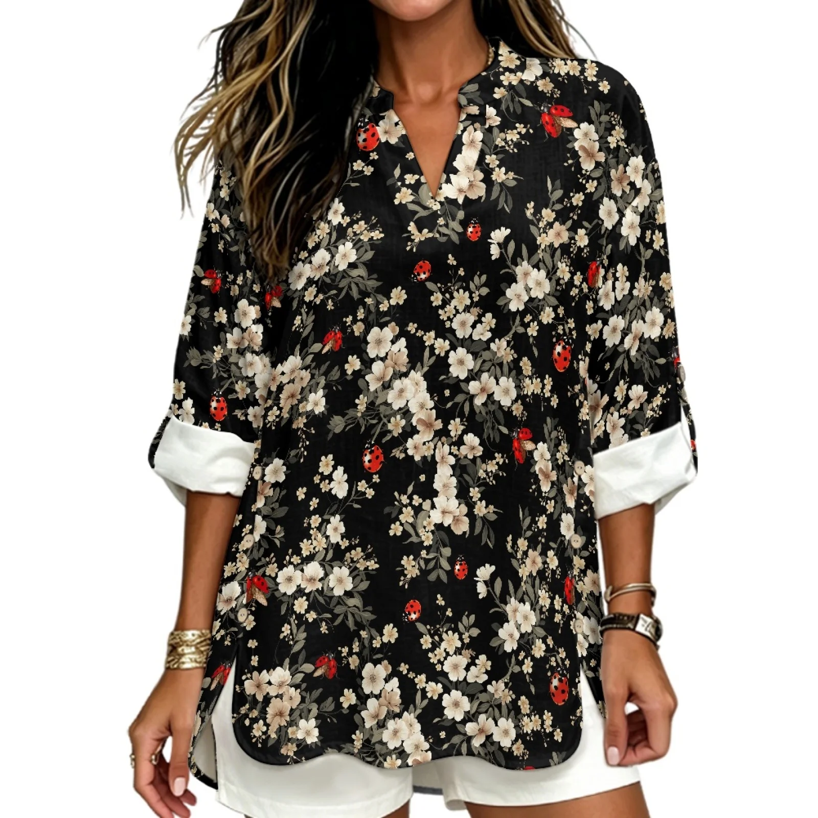 PENSTROLL Bluse mit Blumen- un – Printed Floral Shirt Bewertung und Preis