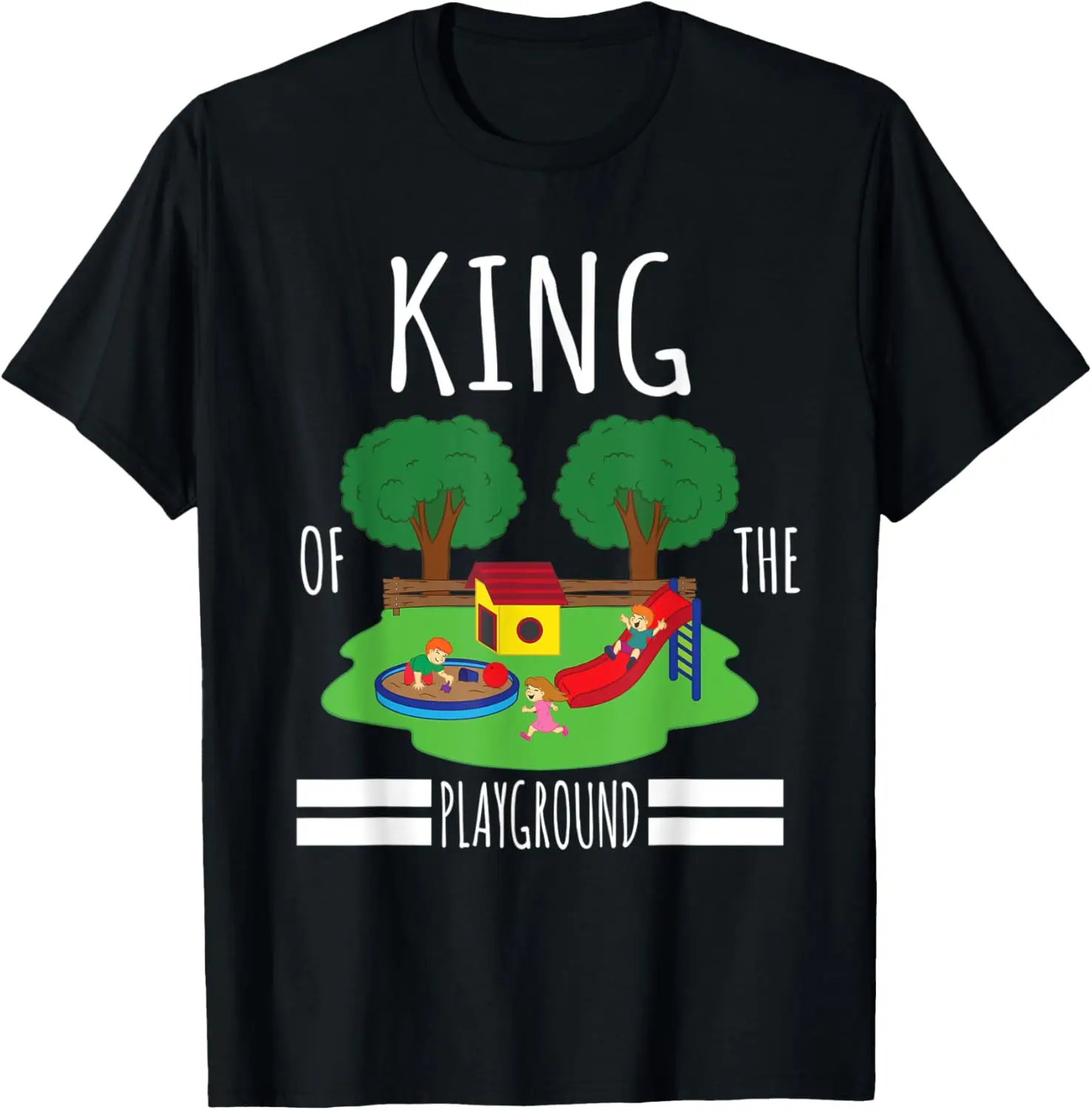 

Любитель детской площадки — футболка King Of The Playground