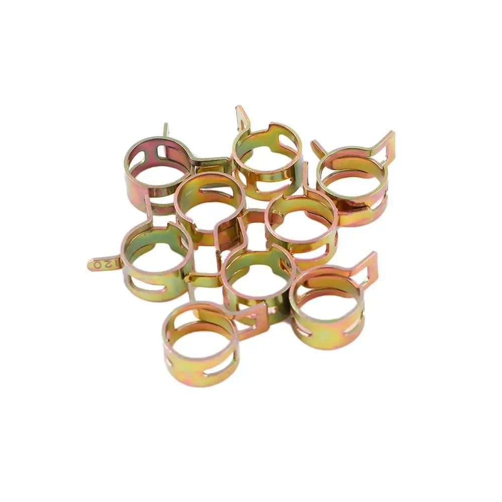 

Автомобили зажимы для воздушных трубок металлический крепеж 6-15 мм водопроводная труба топливопровод шланг силиконовый зажим для труб пружинная лента зажимы для шлангов