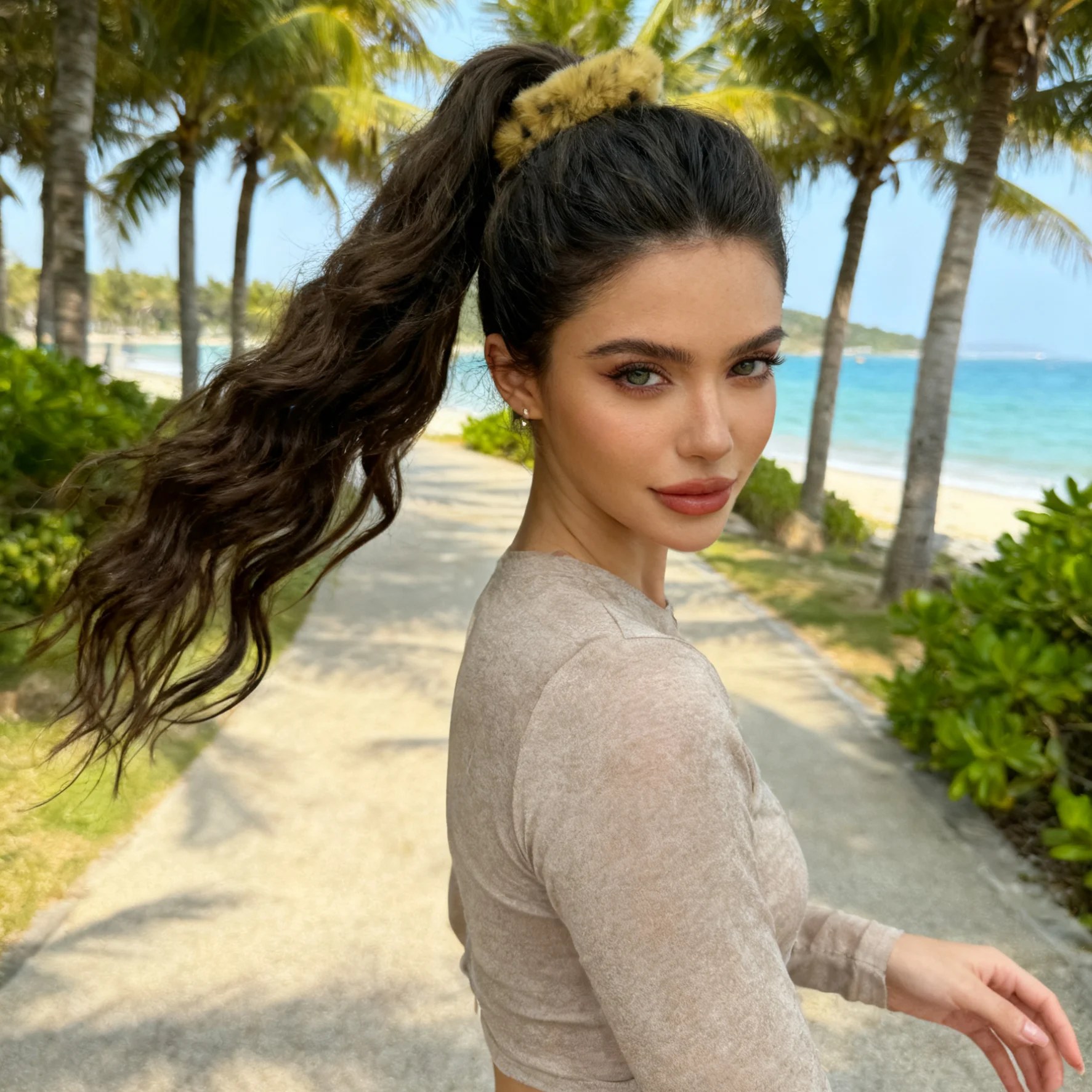 

1pc Women Plush Hairpin Banana Clip Ponytail Holders Elegant Girls Barrettes Hair Accessories Autumn Winter Warm Lady Headwear