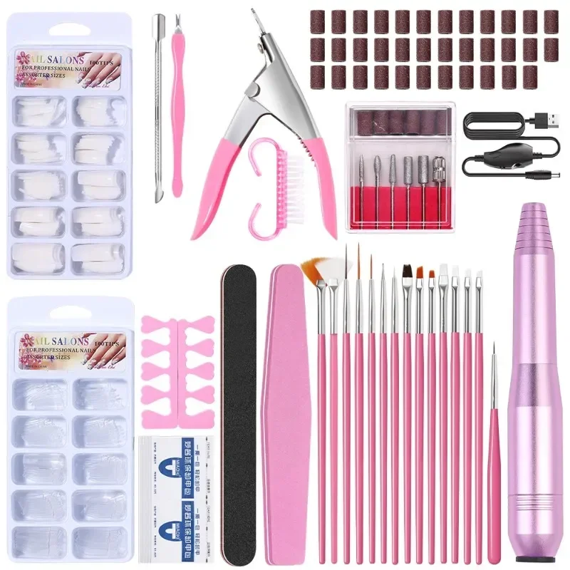 

Wholesale of Polishing Machine Nail Enhancement Sets, Cross-border Hot Selling Nail Tool Combinations, Nail Plates, Polishing Ma