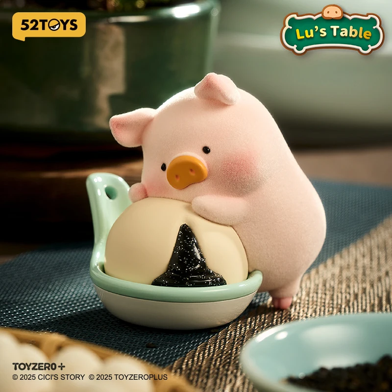 52TOYS Mystery Box LuLu the Piggy - Lu's Table Series, Blind Box, 1PC Action Figure Decorazione giocattolo da collezione casuale