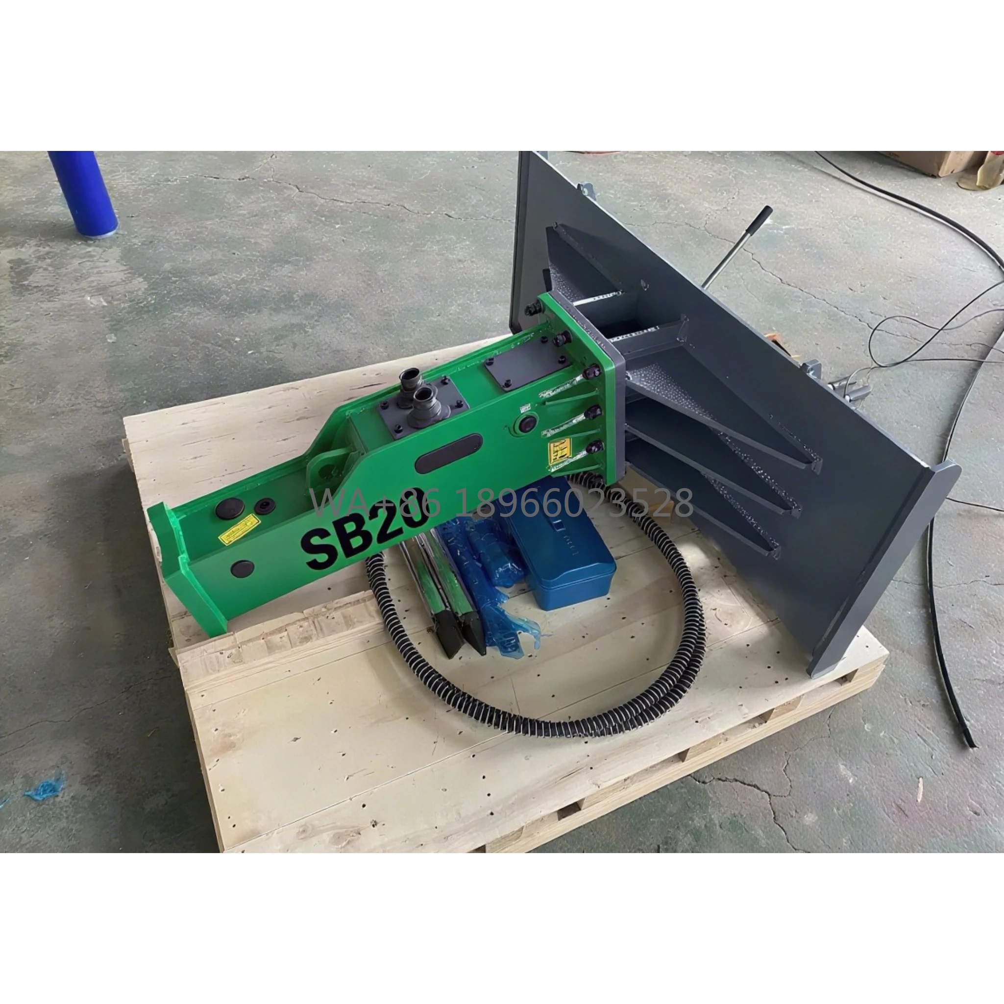 أفضل SB10 SB20 SB30 كسارة هيدروليكية المطرقة قواطع هيدروليكية مع لوحة اتصال لـ Botcat S70 S16 S18 حفارة انزلاقية التوجيه