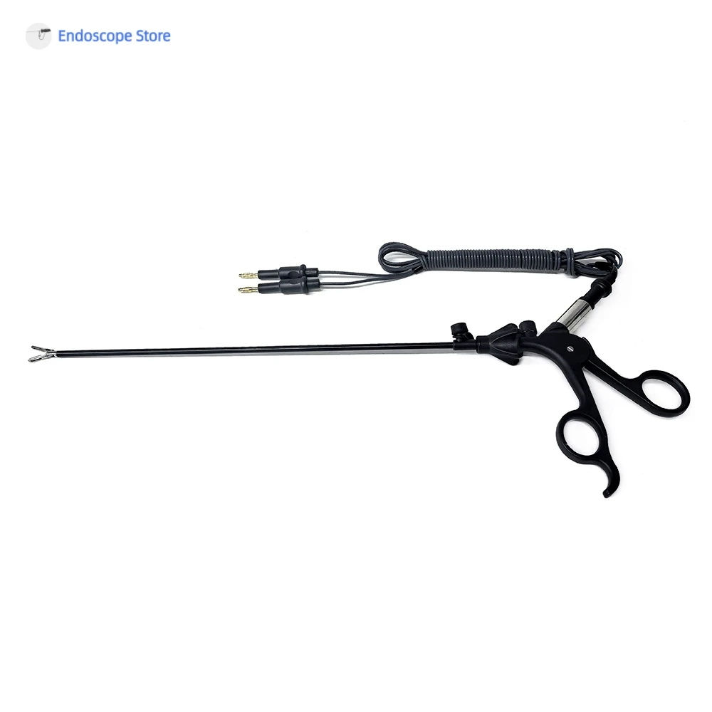 Medical Surgical Φ5mmx330mm Bipolar Laparoscopic Laparoscope Endoscope Dissect Graspers Forceps Scissors Detachable Maryland