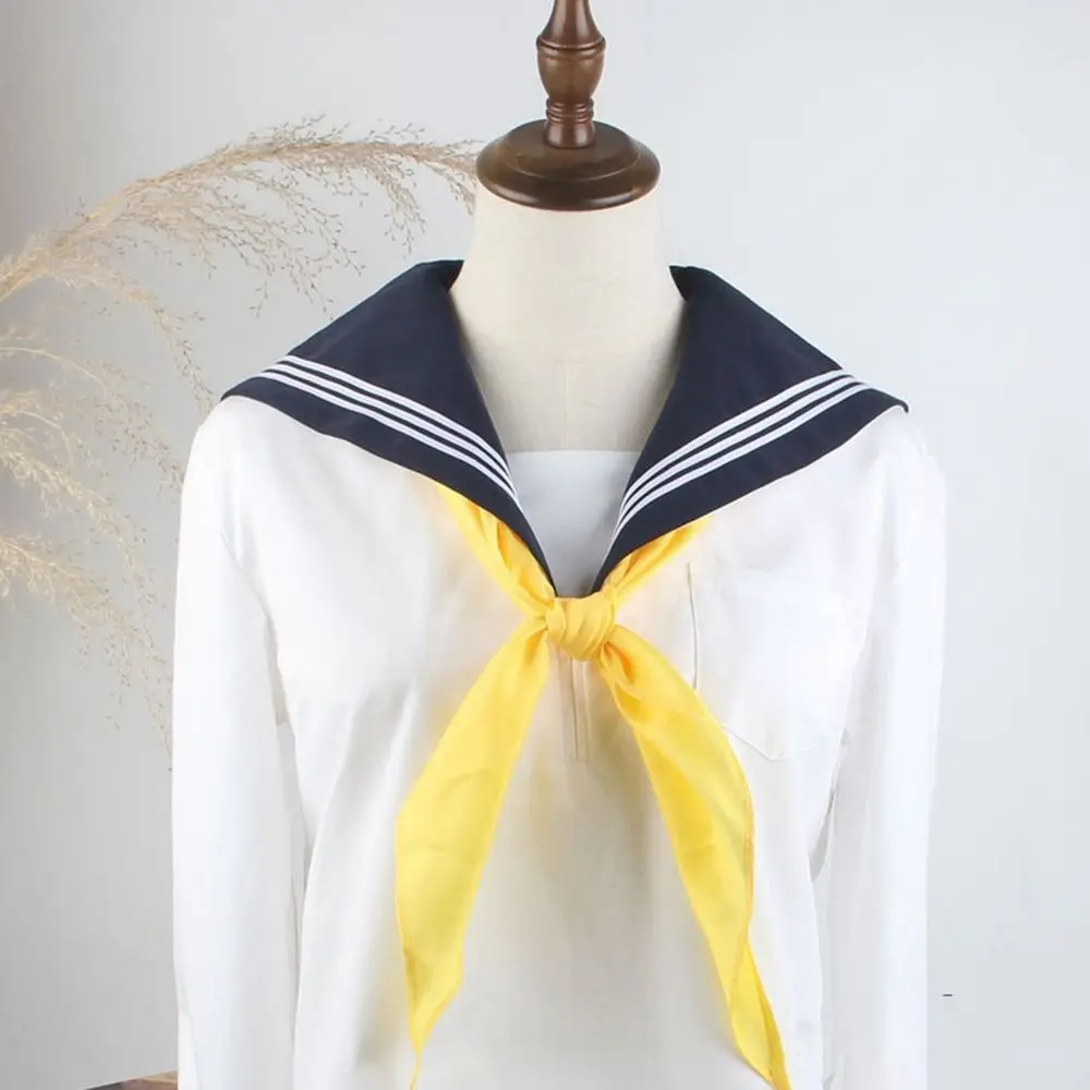 

College Style Cravat for School Costume Bow Small Bowtie Triangle Scarf Sailor Uniform Ties