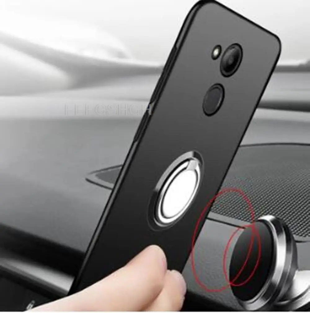 Fashion Full Cover For Doogee N20 Pro Metal Ring Holder Magnetic TPU Back Phone Case For DOOGEE N 20 Pro