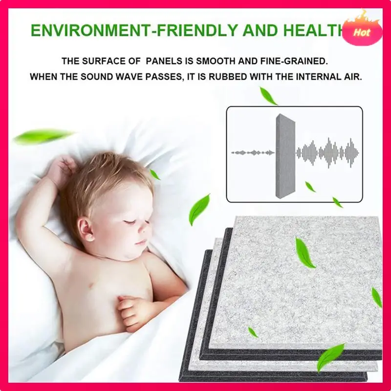 

Multi 48 Pcs Acoustic Foam Panels,Soundproofing Panel Beveled Edge Sound Panels, Acoustic Treatment Used In Home&Offices Wall