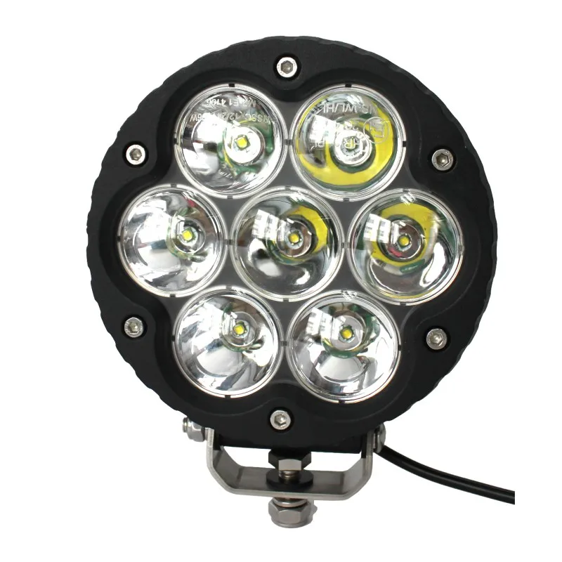 Car Led work light IP67 70W car spotlight projector combination